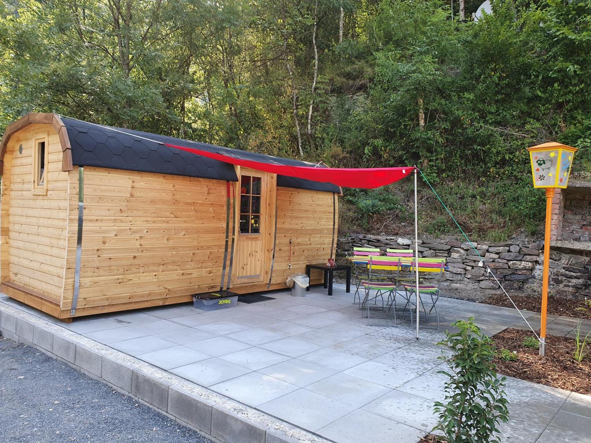 Pension Camping Schausten Cochem Esterno foto